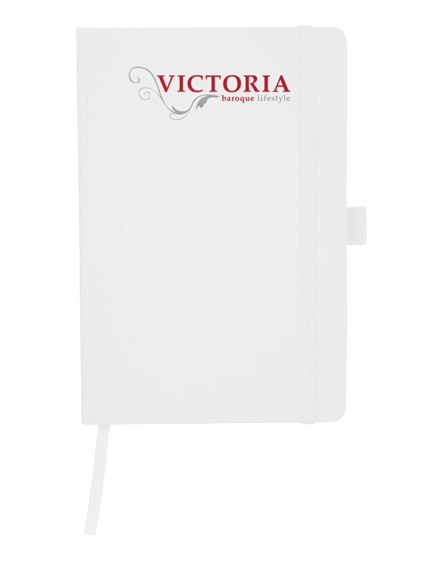 branded flex a5 notebook with flexible back cover