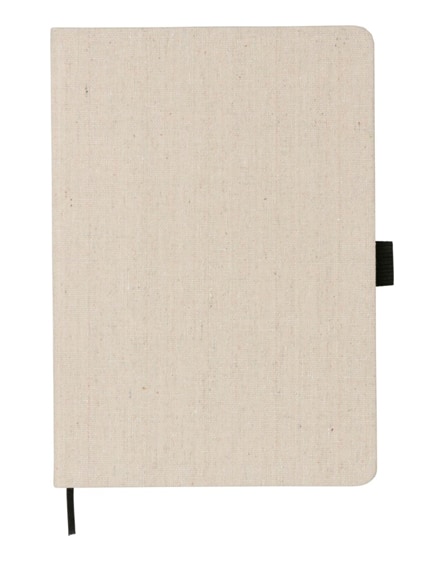 branded luna a5 canvas notebook