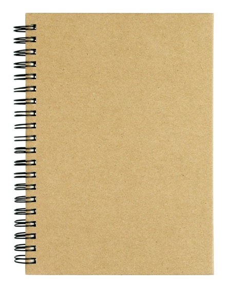 branded mendel recycled notebook