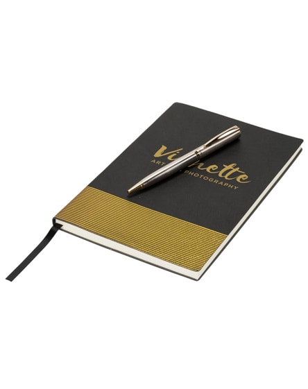 branded midas gift set with notebook and pen