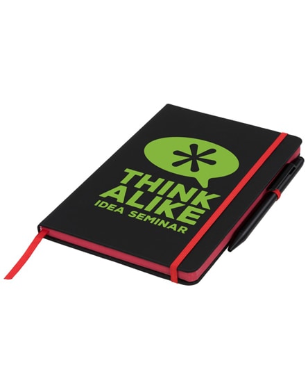 branded noir edge medium notebook