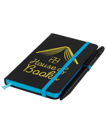 branded noir edge small notebook