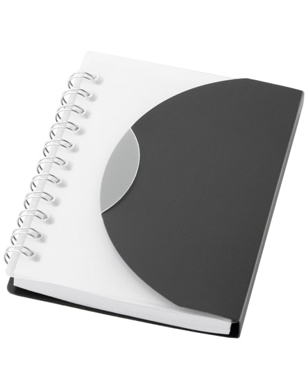 branded post a7 spiral notebook with blank pages