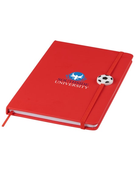 branded rowan a5 football notebook