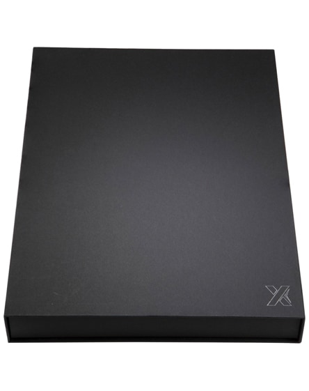 branded scx.design o17 a4 light-up notebook powerbank