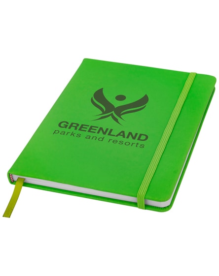 branded spectrum a5 hard cover notebook