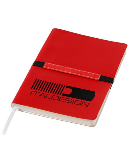 branded stretto a5 soft cover notebook