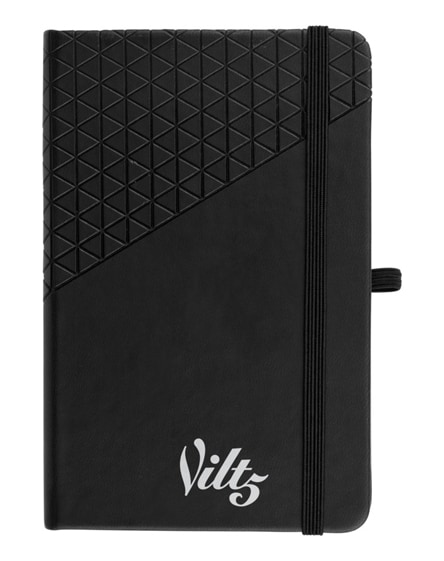 branded theta a6 hard cover notebook