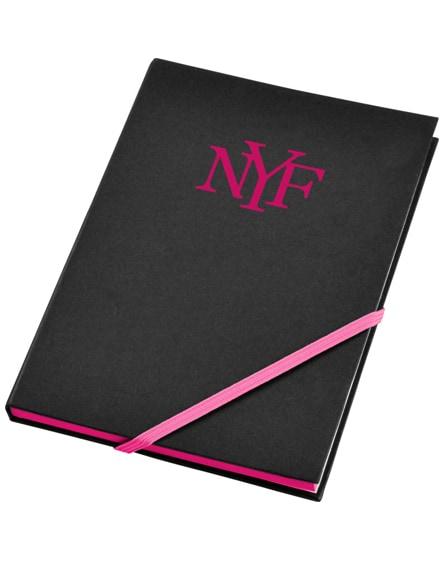 branded travers hard cover notebook