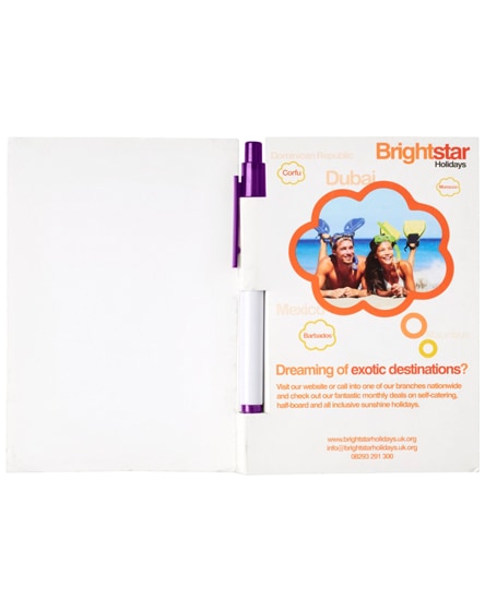 branded essential conference pack a6 notepad and pen