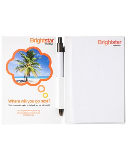 branded essential conference pack a6 notepad and pen