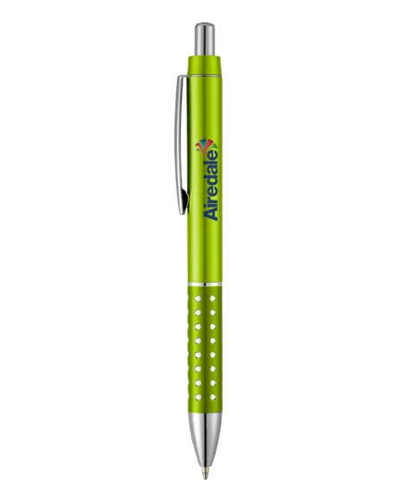 branded bling ballpoint pen with aluminium grip