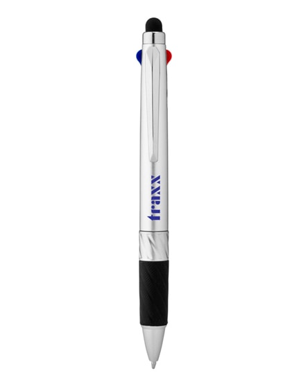 branded burnie multi-ink stylus ballpoint pen