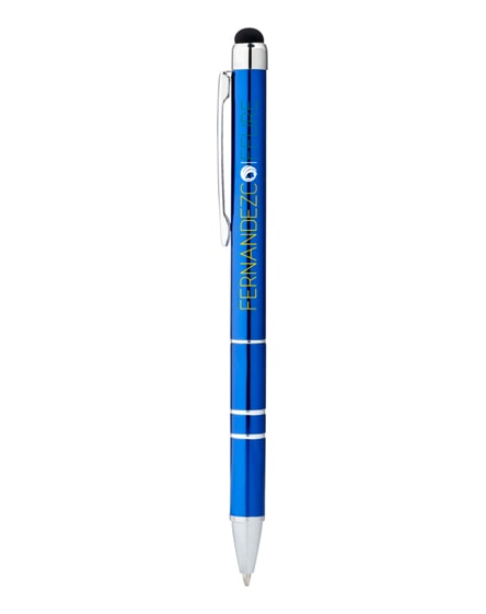branded charleston aluminium stylus ballpoint pen