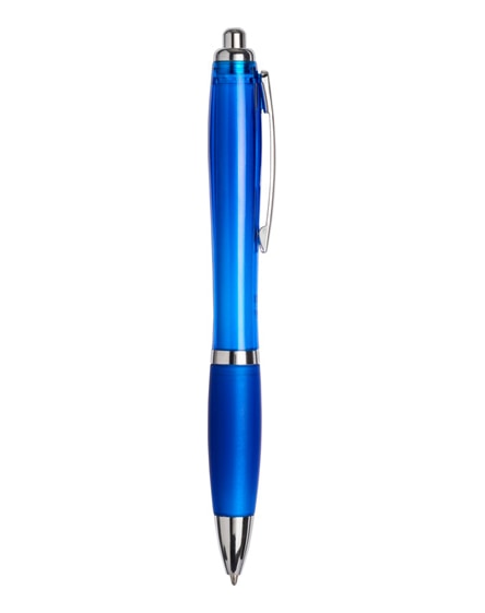 branded curvy ballpoint pen