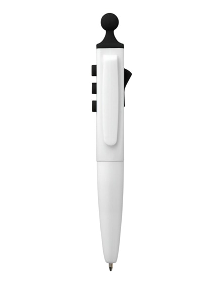 branded fidget flip and click ballpoint pen