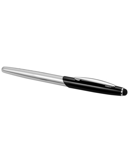 branded geneva stylus ballpoint pen and rollerball pen set