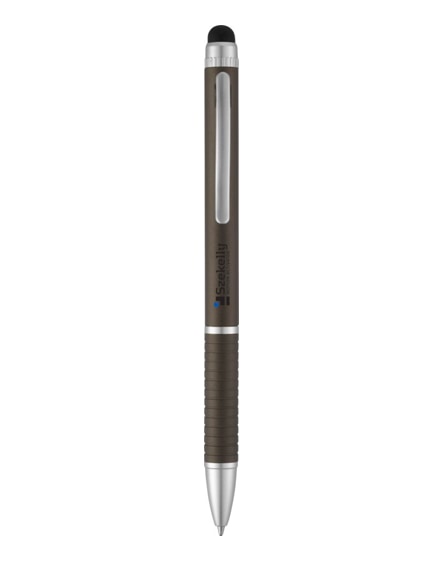 branded iris dual-ink stylus ballpoint pen