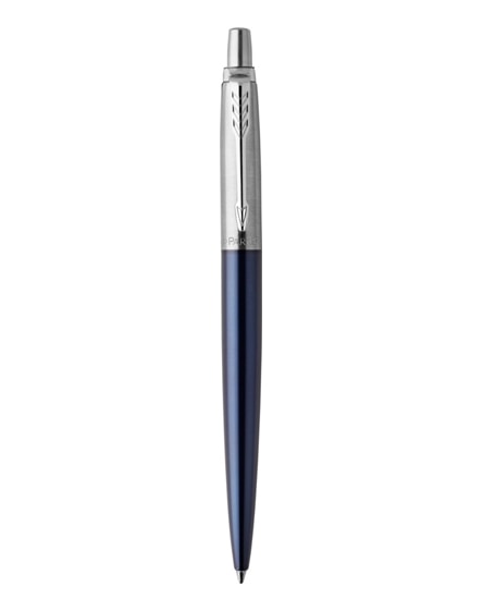branded jotter royal blue gift set with pen and pouch