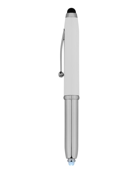 branded xenon stylus ballpoint pen with led light