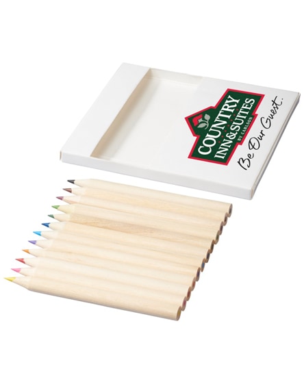 branded doris 22-piece colouring set and doodling paper
