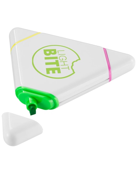 branded bermudian triangle-shaped highlighter