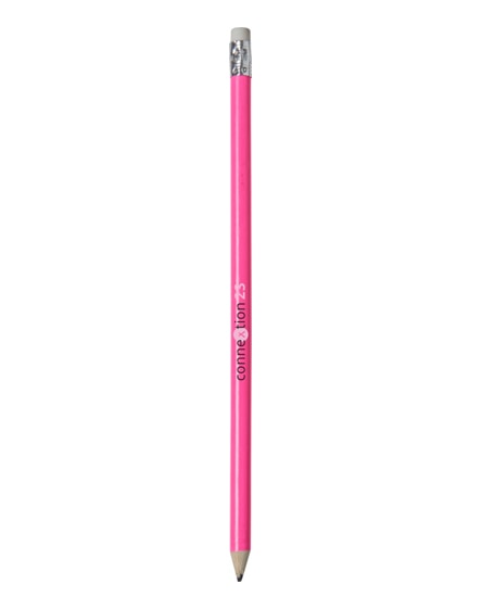 branded alegra pencil with coloured barrel