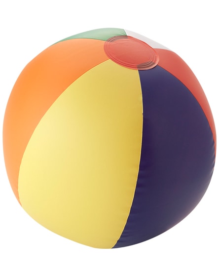 branded rainbow solid beach ball