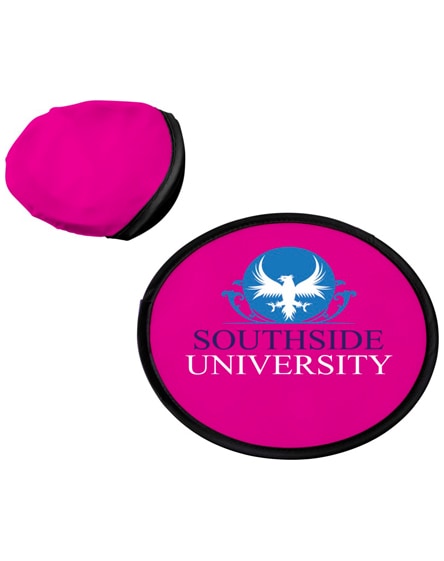 branded florida frisbee with pouch