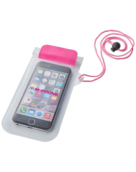 branded mambo waterproof smartphone storage pouch