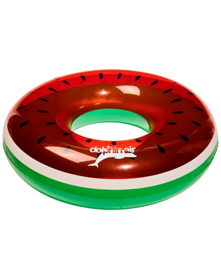 branded watermelon inflatable swim ring