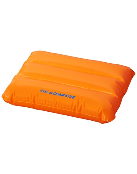 branded wave inflatable pillow