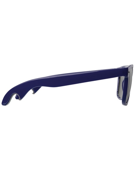 branded sun ray sunglasses with bottle opener