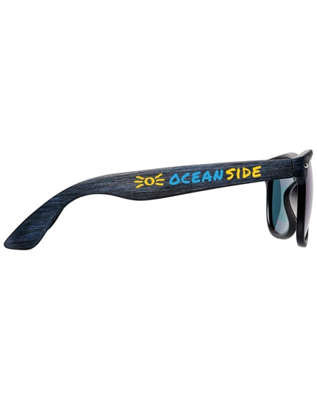 branded sun ray sunglasses with heathered finish