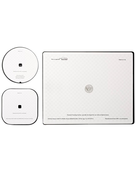 branded brite-mat mouse mat and coaster set combo 1