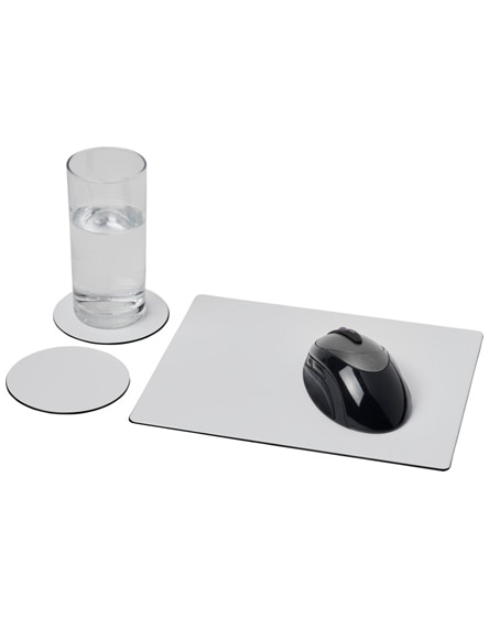 branded brite-mat mouse mat and coaster set combo 2