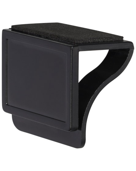 branded clip-on webcam blocker with screen cleaner