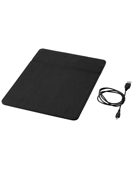 branded rodent wireless charging mouse pad