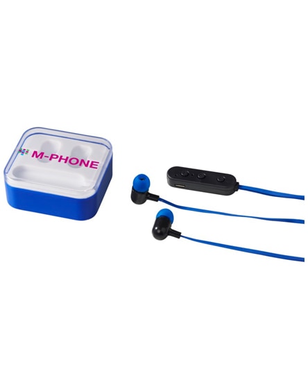 branded colour-pop bluetooth earbuds