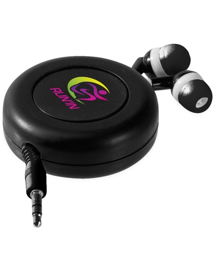 branded reely retractable earbuds