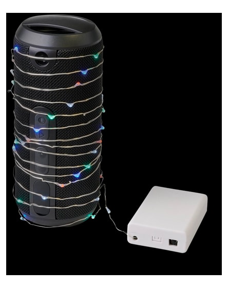 branded pulse 50-led sound activated string lights