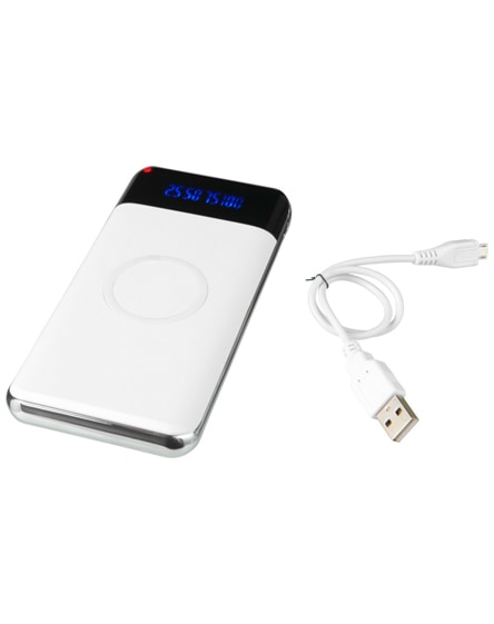 branded constant 10.000 mah wireless power bank with led