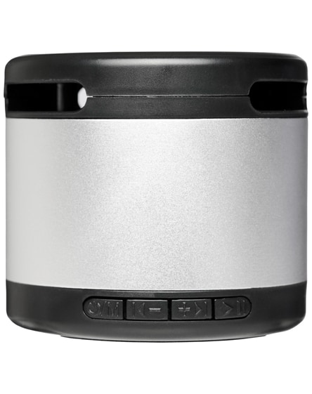 branded jones metal bluetooth speaker with wireless charging pad