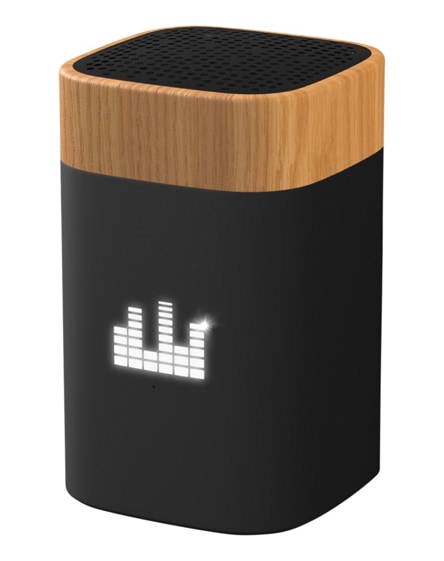 branded scx.design s31 light-up clever wood speaker