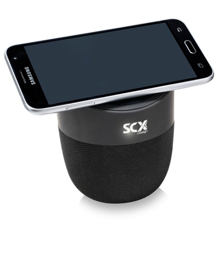 branded scx.design s45 light-up wireless charging speaker