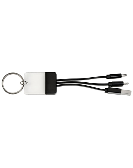 branded dazzle 3-in-1 charging cable