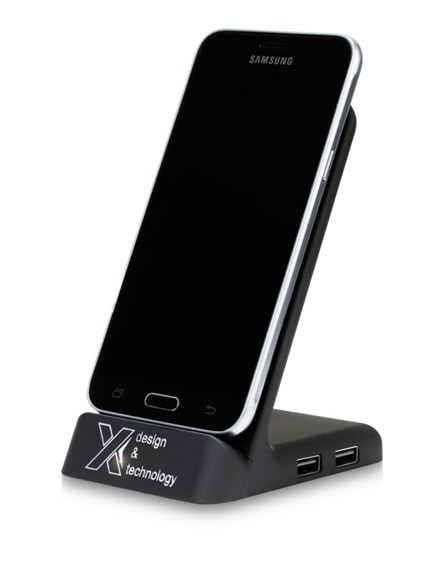branded scx.design w15 10w light-up wireless charging stand