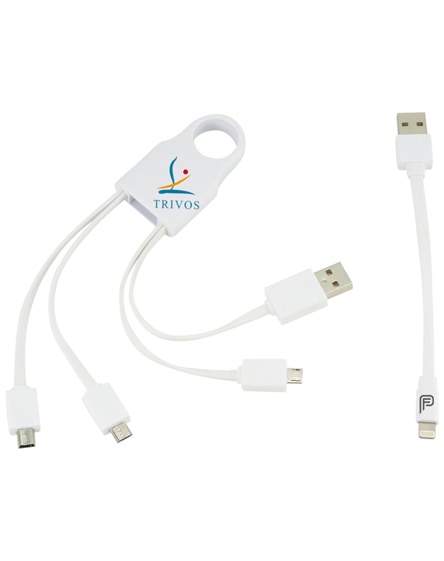 branded squad 5-in-1 charging cable set