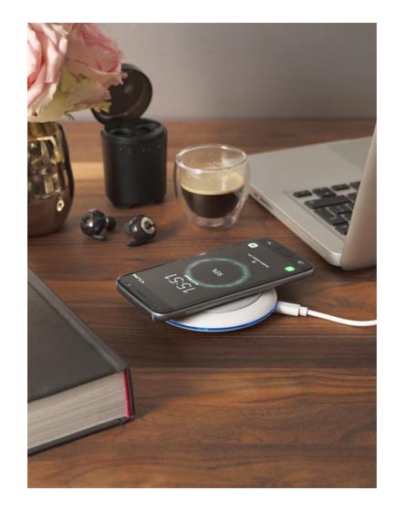 branded tiz qi wireless charging pad