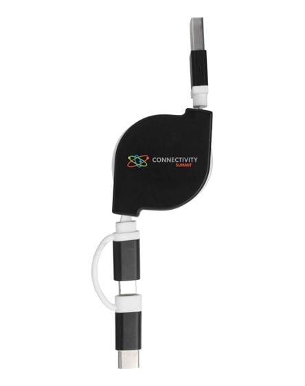 branded triple 3-in-1 charging cable